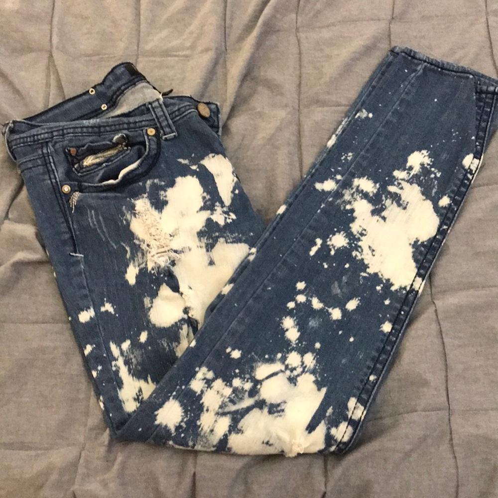 Bleached Jeans